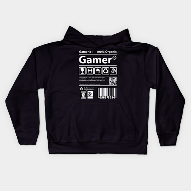 Keep Calm N Game ON Kids Hoodie by markenteer